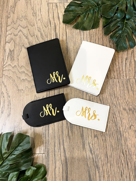 Bridal Passport Cases & Luggage Tags