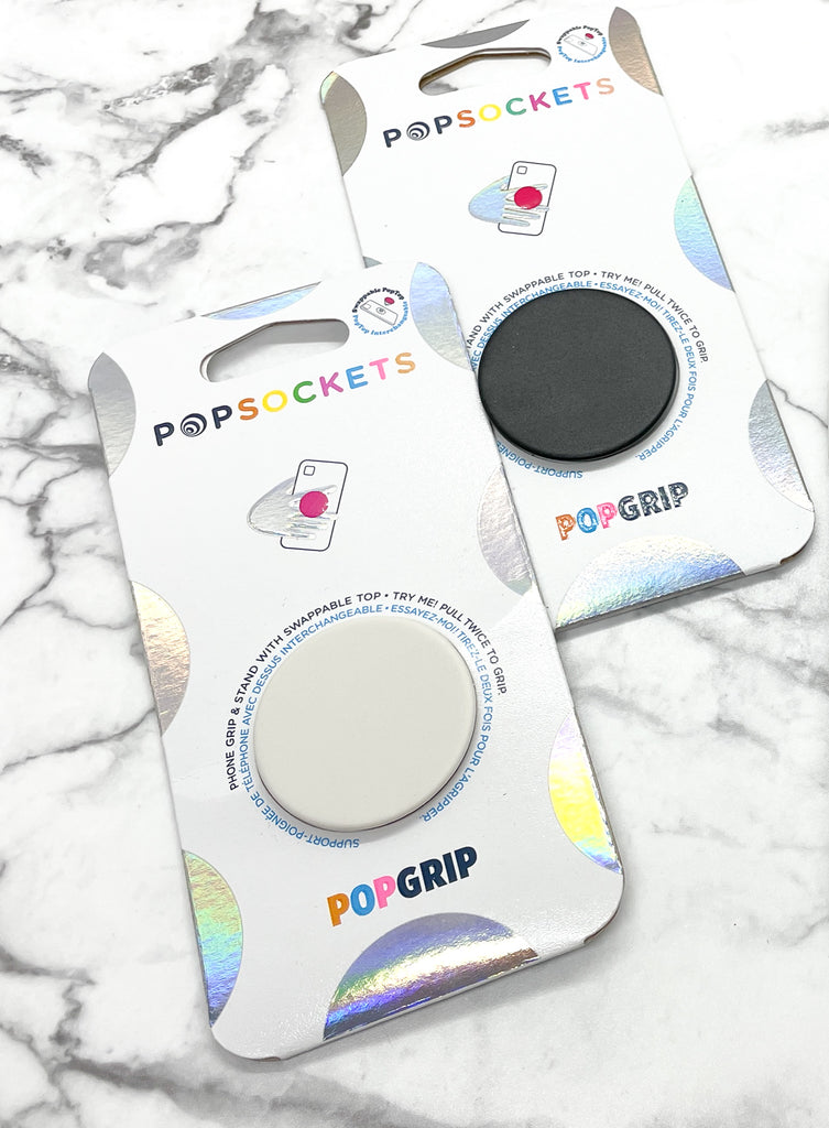 Popsocket™ Popgrip Phone Grip Swappable Top RAINBOW Crystal 